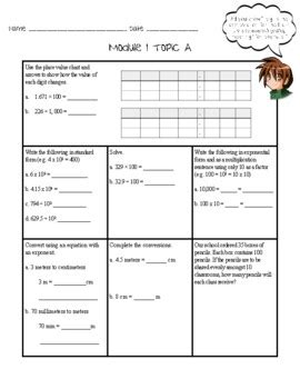 Module 1 Lesson 7 Grade 5 Problem Set 的图像结果