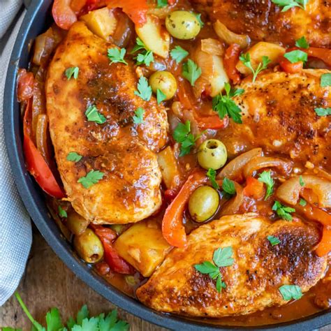 Spanish Chicken Stew • You Say Potatoes