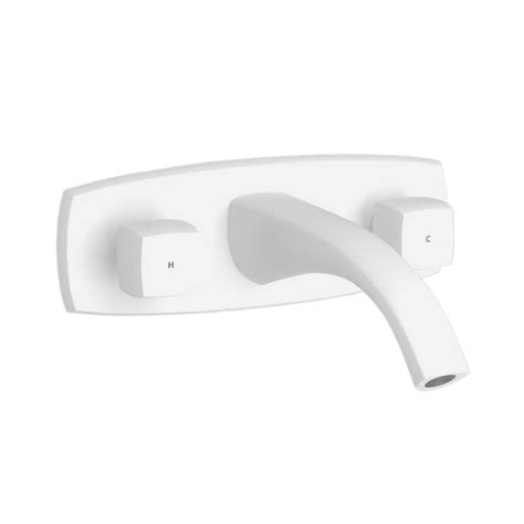 Jaquar Wall Mounted Basin Mixer Arc ARC-WHM-87433 - White Matt on Decure.in