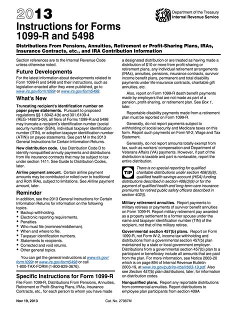 1099-R Instructions 的图像结果