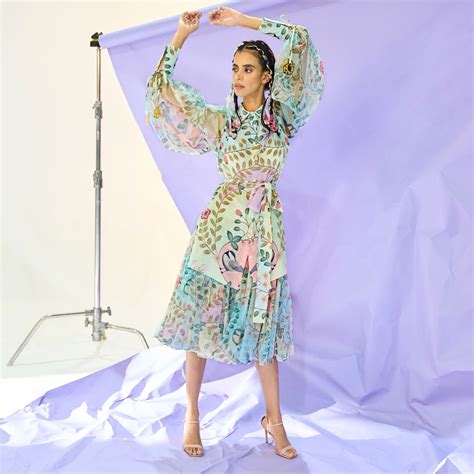 Placement Print Shirt – Limerick by Abirr n' Nanki