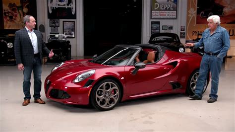 Jay Leno Drives Alfa Romeo 4C Spider, Turbo Boost Makes Him Smile - autoevolution
