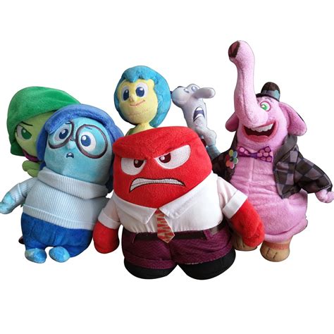 Buy GAUDie Inside Out Joy Anger Bing Sadness Disgust and Fear Plush Toy ...