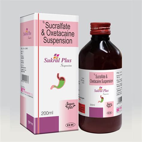 SUKRAL-PLUS 200ml Suspension Trio Lifescience Pvt. Ltd.