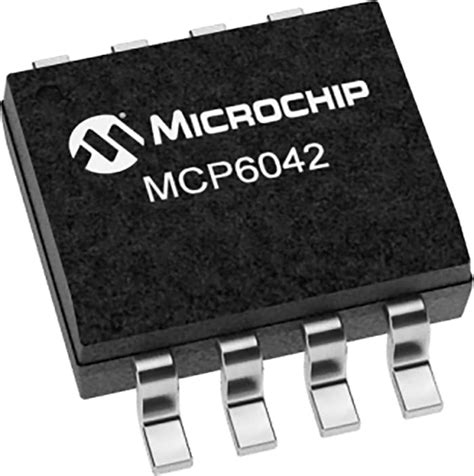 MCP6042T-I/MS Microchip | MCP6042T-I/MS Microchip, CMOS, Op Amp, 14kHz ...