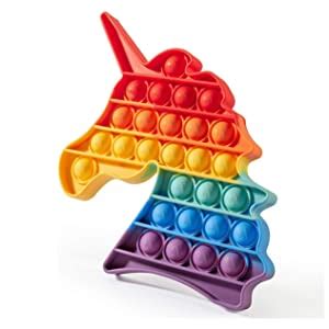 Buy Unicorn Pop It Fidget Toys Set - Sensory Toys for Kids with Autism ...