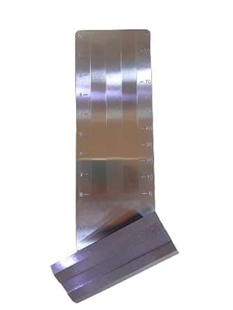 TIMC Hegman Gauge (Fineness of Grind Gauge), Grindometer (0 to 10 μm ...