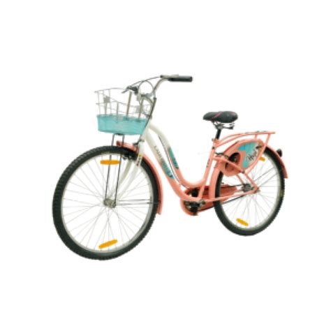BSA Ladybird Hazel cycle for girls/women (Macaron Pink / Ivory White)