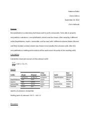 Image result for Purification by Recrystallization Lab Report