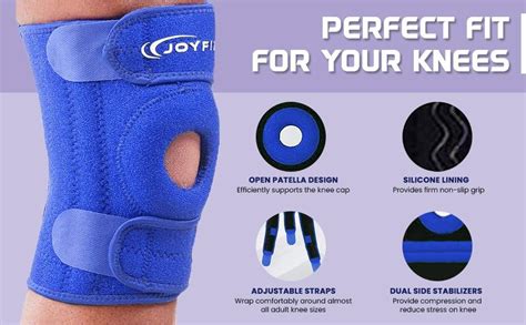 Buy JoyFit Knee Cap-Knee Support With Anti Slip Design,Dual Side ...
