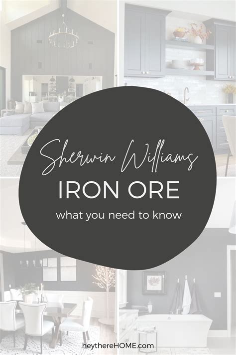 Sherwin williams iron ore – Artofit