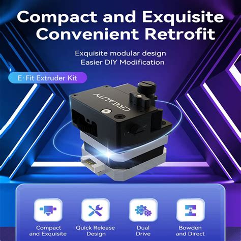 Buy Official Creality E·Fit Extruder DIY Kit with High Torque Dual ...