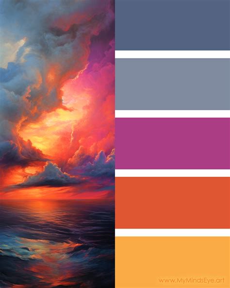 Sunset Color Palettes for Your Next Art Project