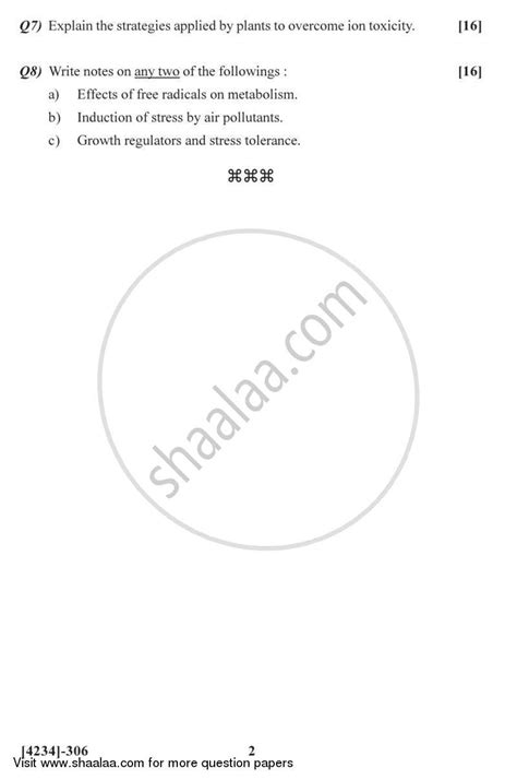 Botany Special Paper - Plant Physiology 1 2012-2013 M.Sc Botany ...