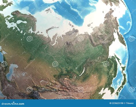 World Map Siberia Russia Permafrost Nornickel