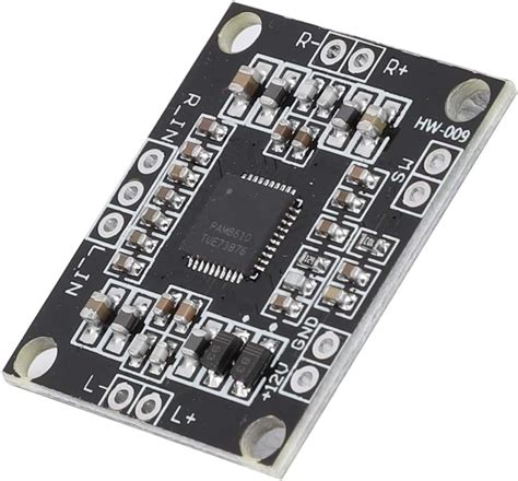 Buy ASHATA Digital Audio Stereo Board, 12V PAM8610 Dual Channel Mini ...