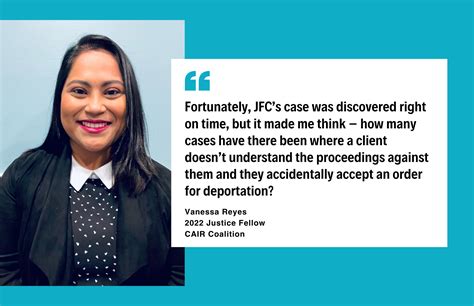 How Fellows make a difference - Vanessa Reyes - Immigrant Justice Corps