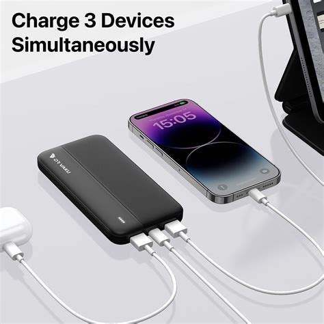 Dr. Vaku ® Magnum 10000 mAh Power Bank with 3A 20W Fast Charging Dual ...