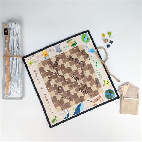 Snakes and Ladders (SL0226-012) PS_W – reCharkha - The EcoSocial Tribe