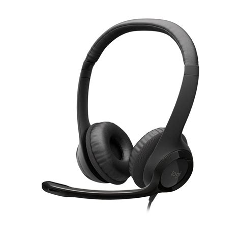 LOGITECH H390 WIRED ON EAR HEADSET FOR PC/LAPTOP – Bhagwati