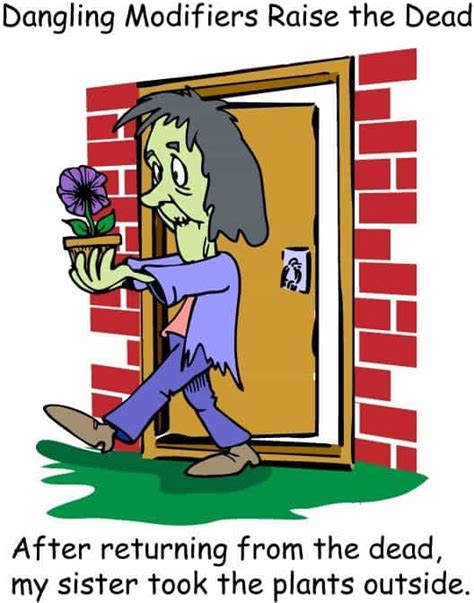 Image result for Dangling Modifier Examples Funny
