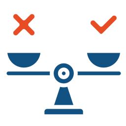 Pros and cons - Free icons