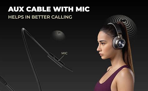 Hammer Bash 2.0 Over The Ear Wireless Bluetooth Headphones with Mic ...