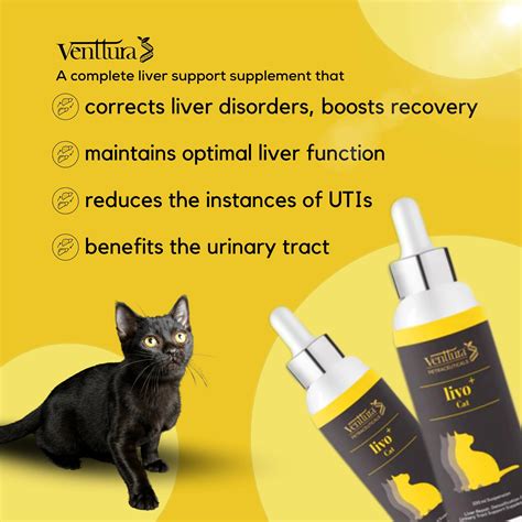 Cat Liver Supplement | Venttura Livo+ for Detox & Health