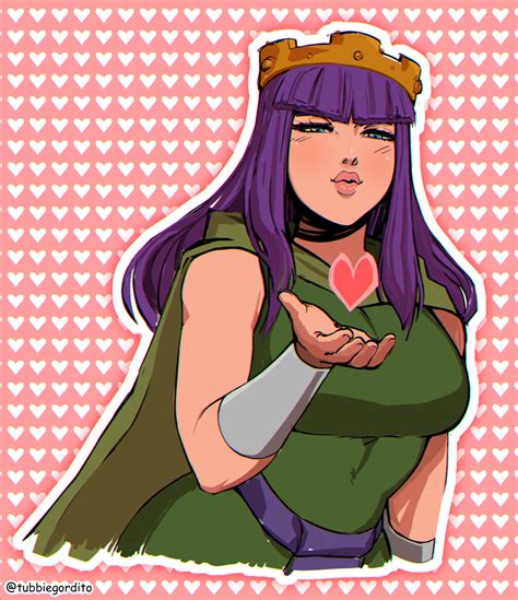 Clash of Clans FanArt - Archer Queen - POP ART by ChicaAnime-n1 on ...