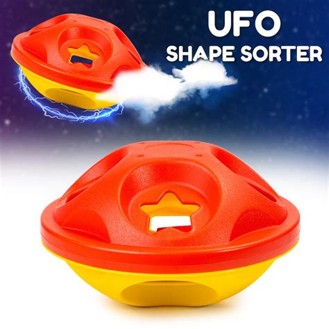 RATNA'S UFO Shape Sorter with Different Colourful Shapes - Kids Activi ...