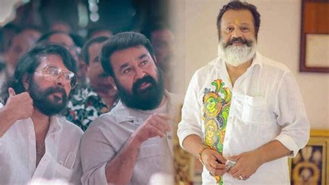 Suresh Gopi turns 64 today, Mammootty shares a rare picture, Mohanlal ...