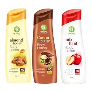 Buy Herbal Planet Almond & Honey Body Lotion with Cocoa Butter Body ...