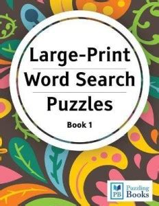 Large Print Word Search Puzzles: Buy Large Print Word Search Puzzles by ...