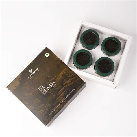 Makaibari Tea Treasures Select Gift Box - 25g X 4 pack