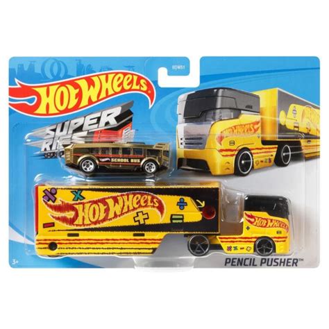 Hot Wheels Super Rigs, Transporter Vehicle — Toycra