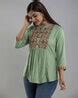 Buy Sea Green Kurtis & Tunics for Women by WOMAN CARE Online | Ajio.com