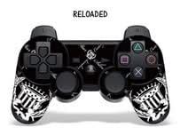 Buy 24 * 7 Skins PS3 Controller Skin - Reloaded (White/Black) Online at ...
