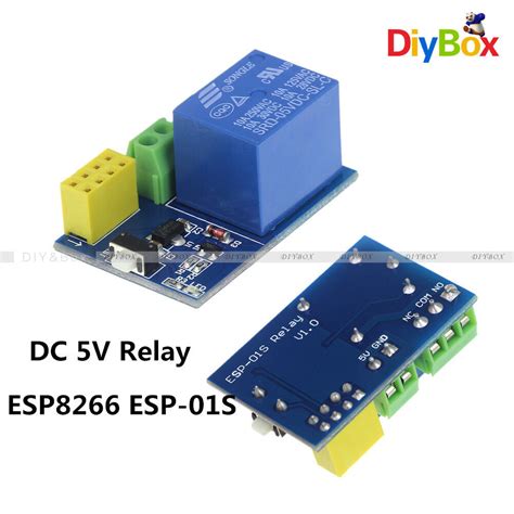 ESP8266 ESP-01S 5V Wifi Relay Module SRD-5VDC-SL-C | Ubuy India