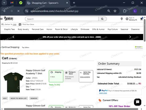 Spencers Promo Code & Coupon Code - 30% OFF - February 2026