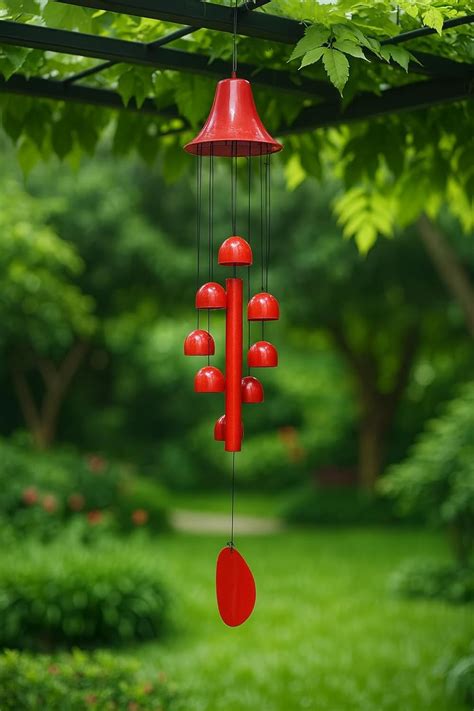 PARADIGM PICTURES 10 Bells Wind Chime for Home Decor Good Luck Lover ...