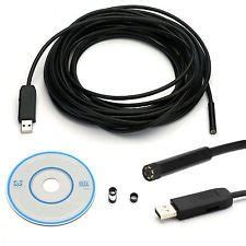 Boroscope Endoscope Inspection Camera with 10Meter Cable & 7mm Camera ...