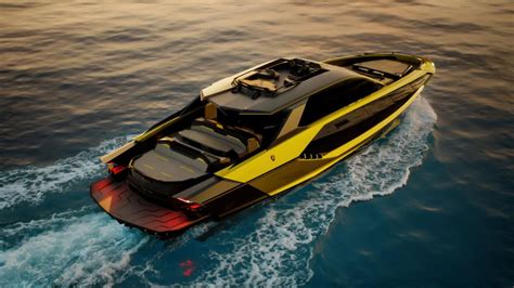 Tecnomar 101FT, el espectacular Lamborghini del mar