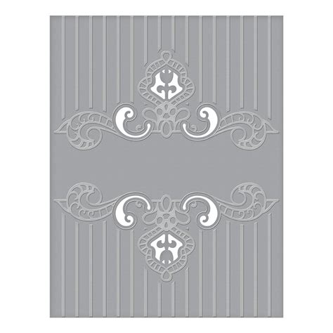 Spellbinders Cef-008 Regal Swirl Cut and Emboss Folder : Amazon.in ...