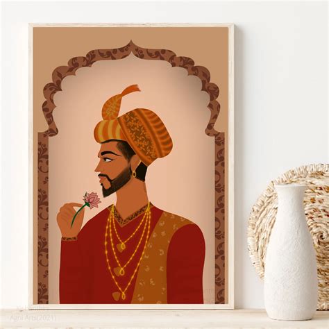 Buy King and Queen Raja Rani Aesthetic/ Rajasthani Mughal Set Online in ...