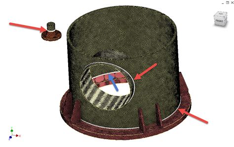 Nastran Mesh 的图像结果