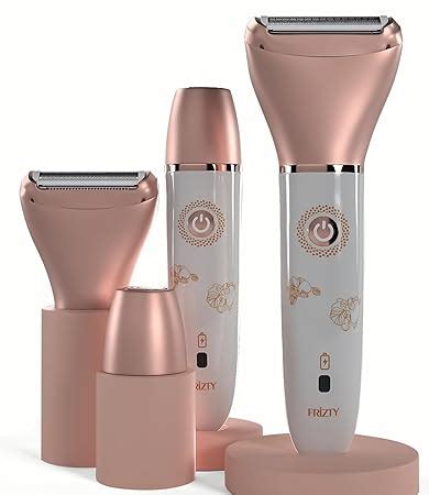 Frizty 2 in 1 Face & Body Trimmer for Women | 2 Heads- Bikini Trimmer ...
