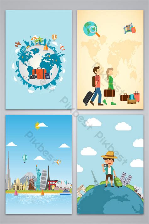 Travel Cartoon Background 的图像结果