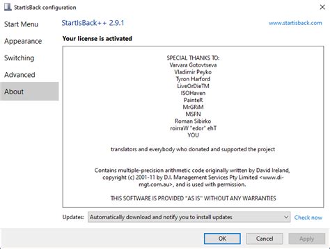 Image result for StartIsBack Activation Key