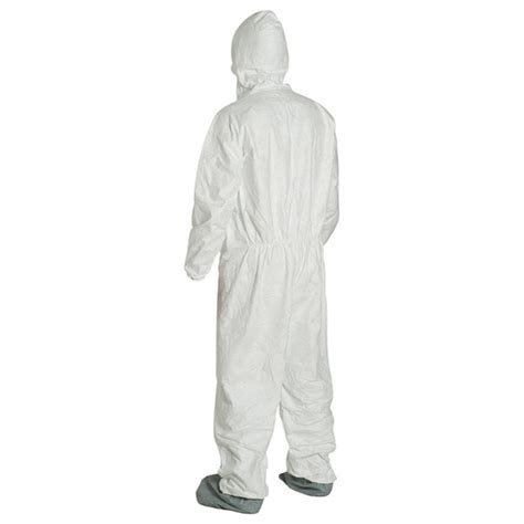 DuPont™ Tyvek® Coveralls with Boots, Large | Bound Tree