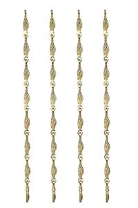 Trending Creation Hub 7 Feet Single Peacock Design Antique Brass Swing ...